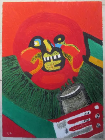 金刚砂版画 Lindstrom - Composition