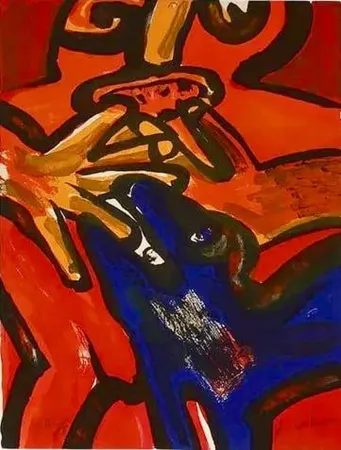 石版画 Lindstrom - Contemplation - E.A. II/X