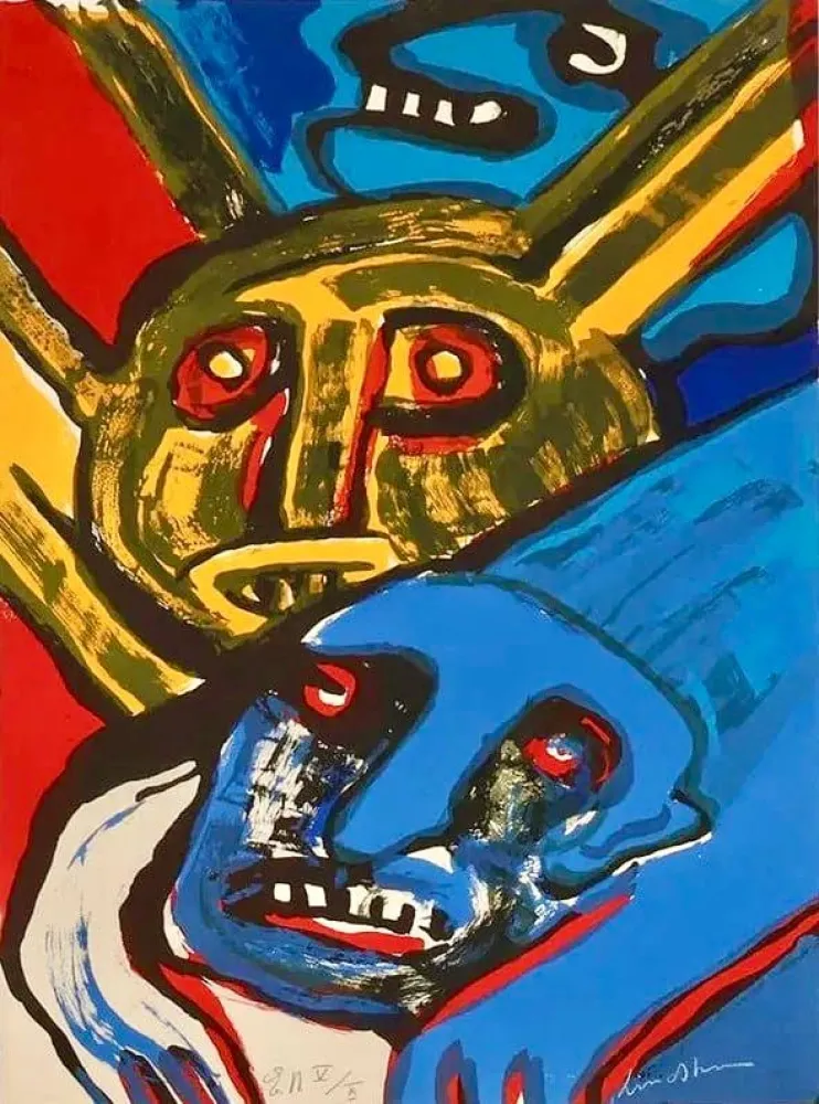 石版画 Lindstrom - Discovery — E.A. V/X