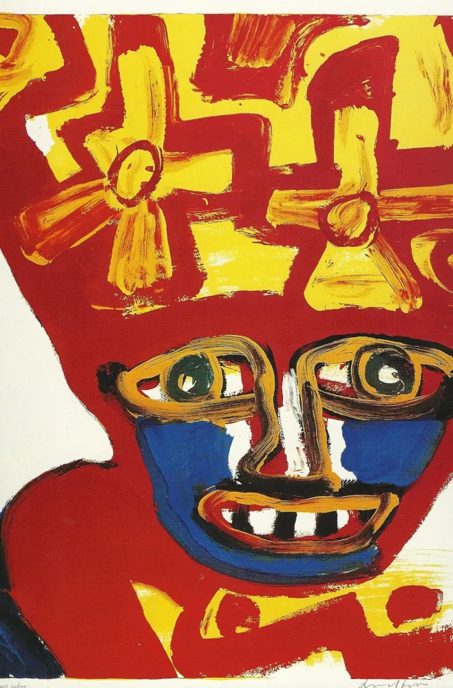 石版画 Lindstrom - JO BARCELONA
