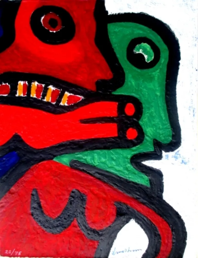 金刚砂版画 Lindstrom - L'Apres- midi d'un Faune