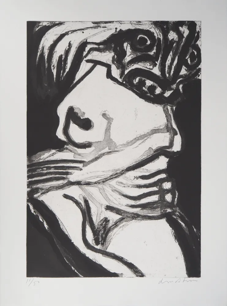 版画 Lindstrom - Le chaman