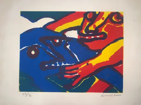 版画 Lindstrom - Rêve à Montparnasse