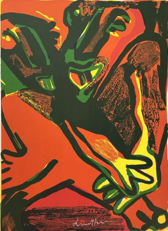 石版画 Lindstrom - Sans Titre