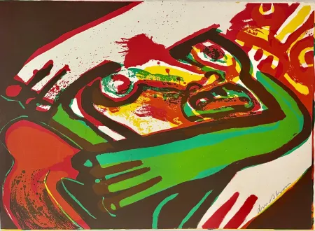 石版画 Lindstrom - Sans Titre