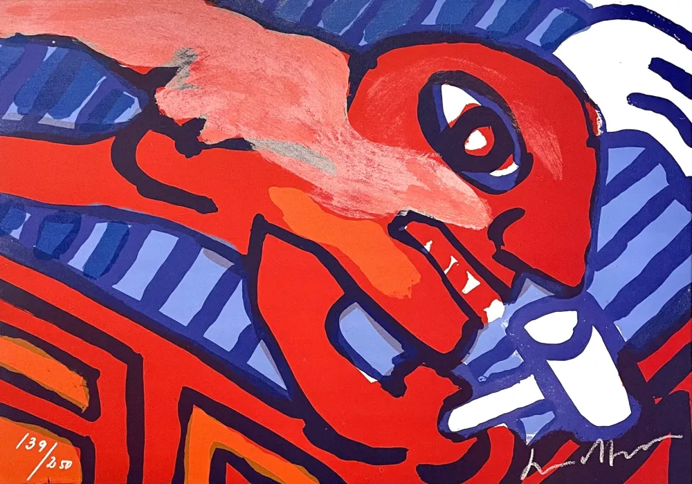 石版画 Lindstrom - Sans Titre