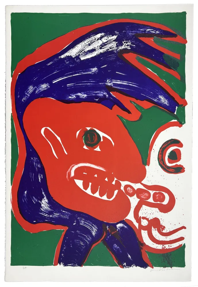 石版画 Lindstrom - Sans titre