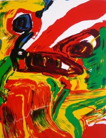 石版画 Lindstrom - Sans titre