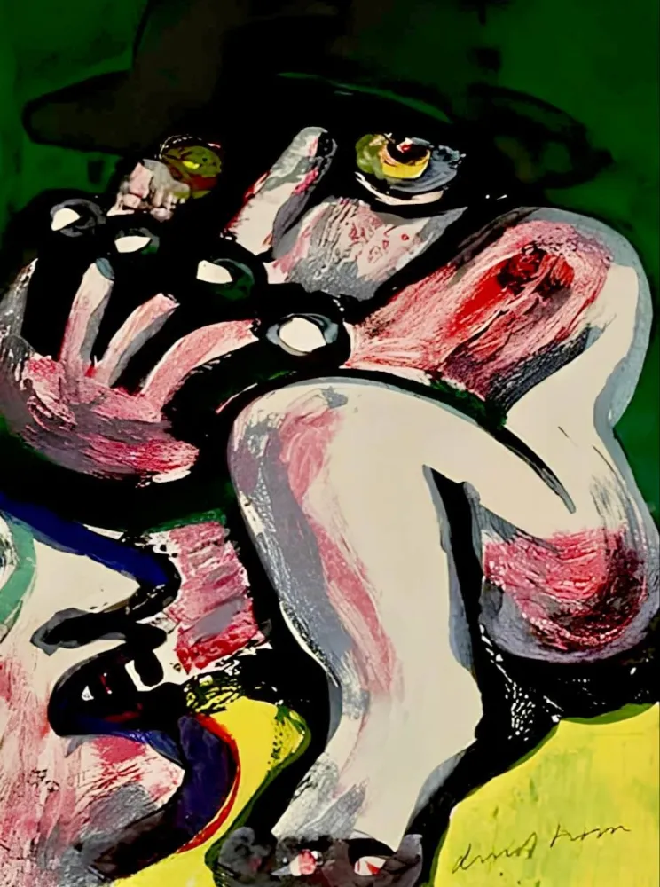 石版画 Lindstrom - Snowman - E.A. III/X