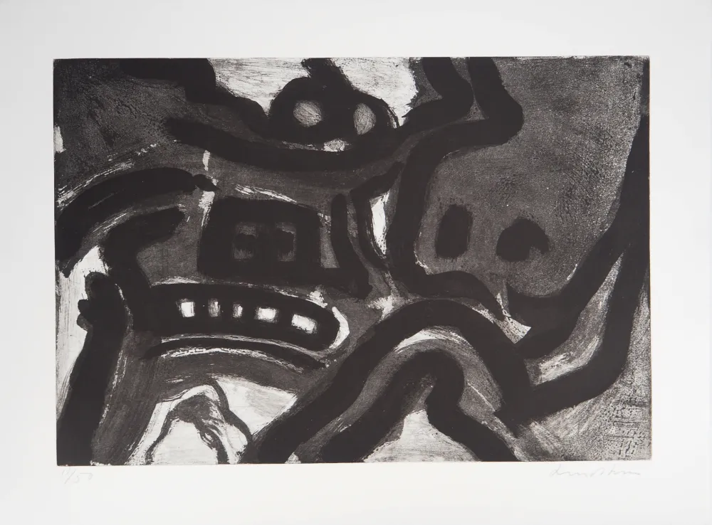 飞尘腐蚀法 Lindstrom - Symboles abstraits