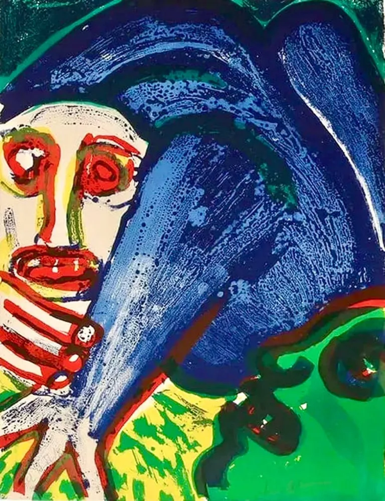 石版画 Lindstrom - The Seven Deadley Sins — E.A. II/X