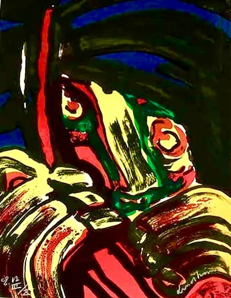 石版画 Lindstrom - Untitled - E.A. III/X