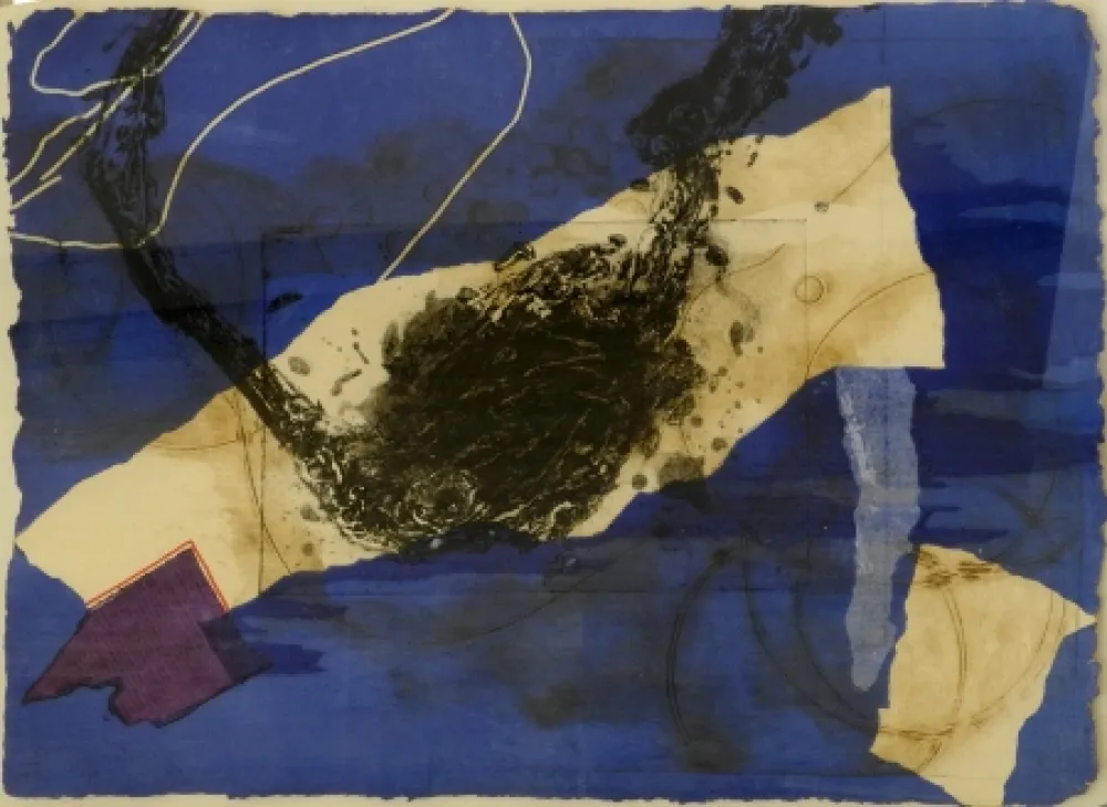 金刚砂版画 Lionel - Eau Nuit