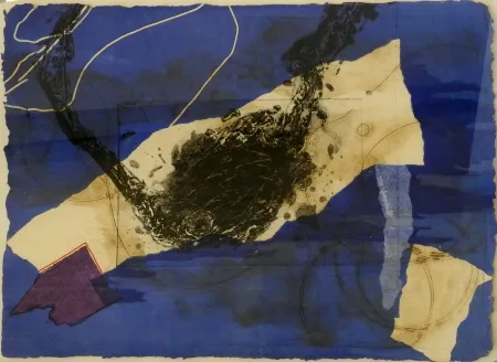 金刚砂版画 Lionel - Eau Nuit