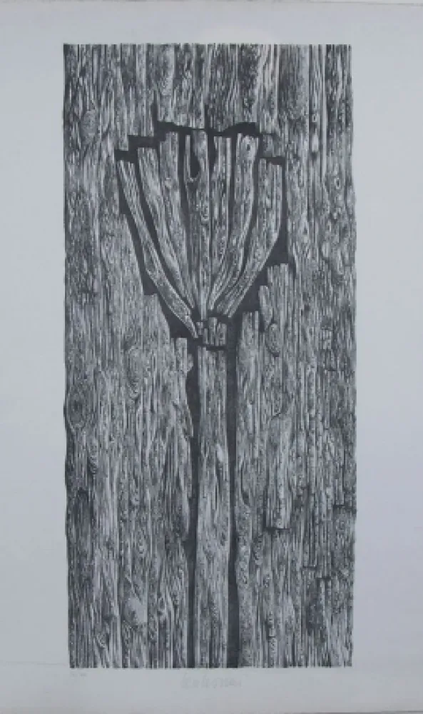 石版画 Lionni - Senza titolo