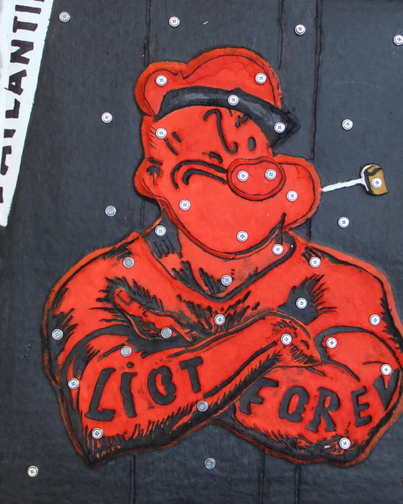 版画 Liot - POPEYE (ROUGE)