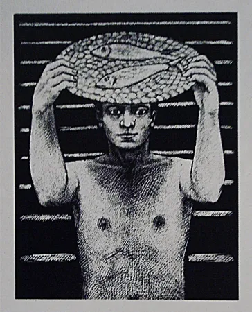 石版画 Llimos - Pescater