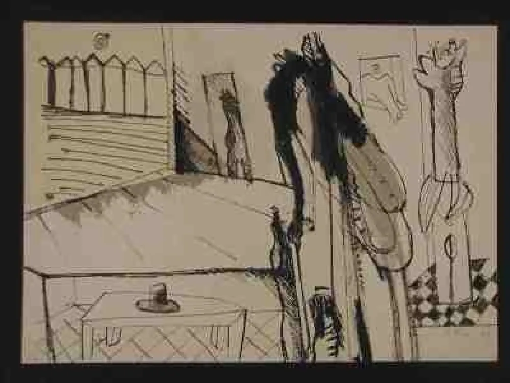 丝网印刷 Llona - Sans titre