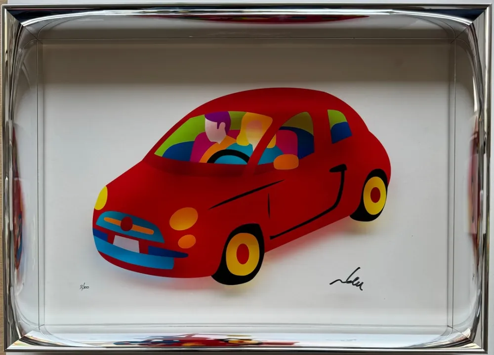 丝网印刷 Lodola - My city car (Plexiglass)