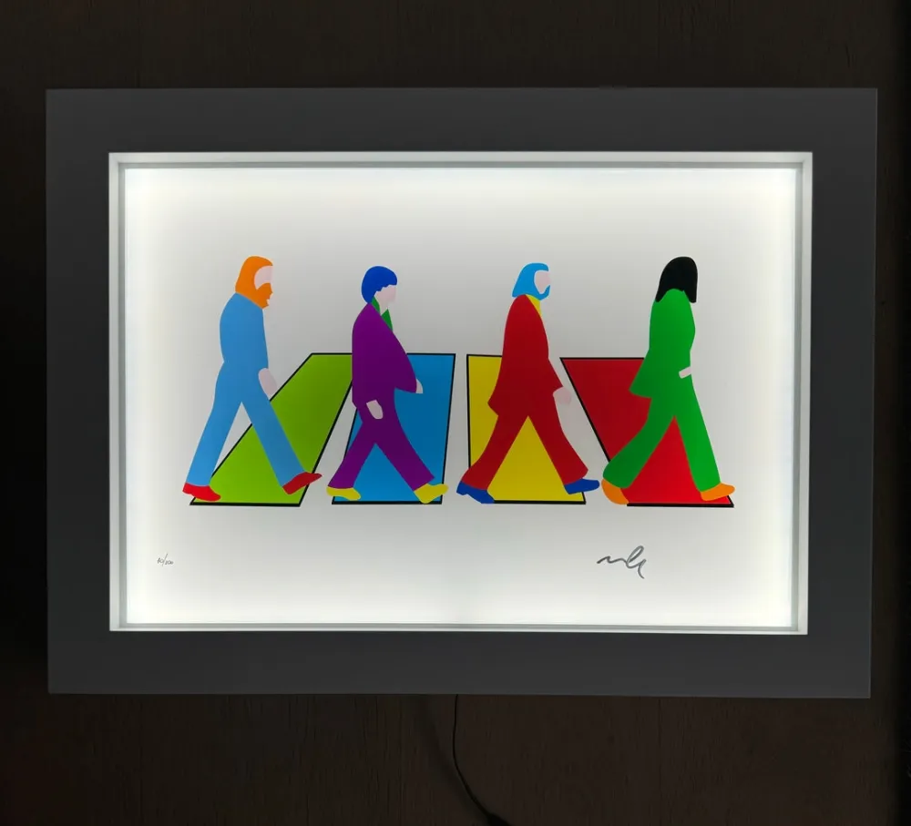 丝网印刷 Lodola - The fab Four (PVC)