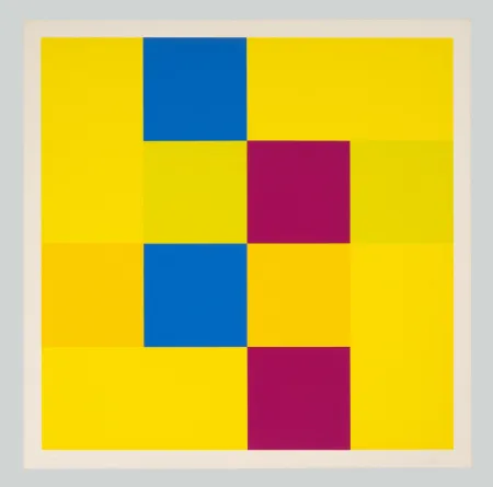 丝网印刷 Lohse - Senza titolo