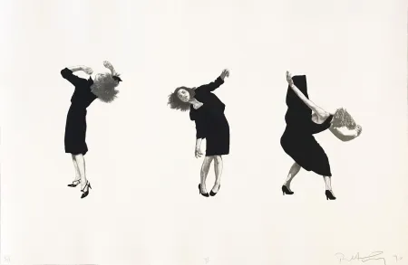 石版画 Longo - Men in the Cities, Tokyo, Seibu Department Stores, Ltd. II