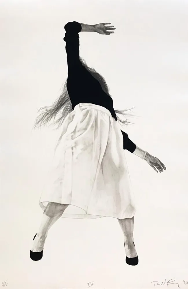 石版画 Longo - Men in the Cities, Tokyo, Seibu Department Stores, Ltd. IV