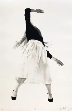 石版画 Longo - Men in the Cities, Tokyo, Seibu Department Stores, Ltd. IV