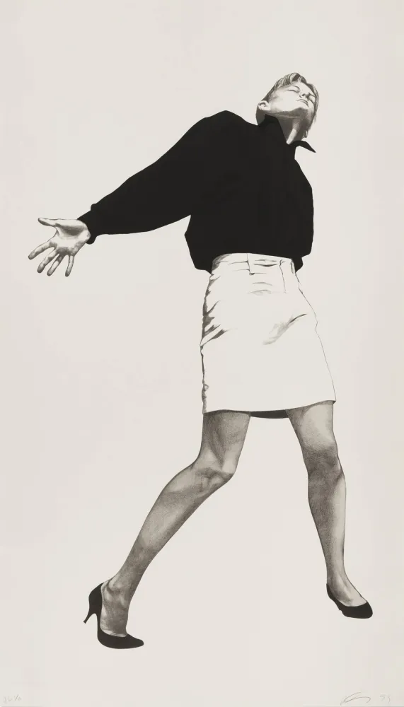 石版画 Longo - Sandy