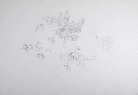 石版画 López Garcia - Composition