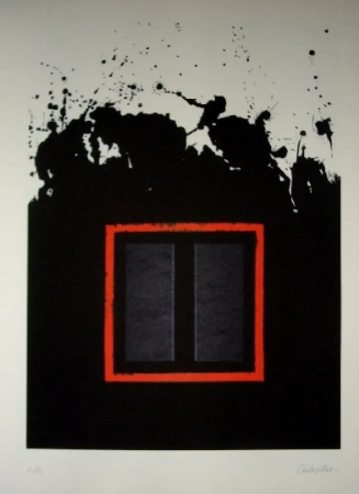 石版画 Lopez Osornio - La otra geometria 10