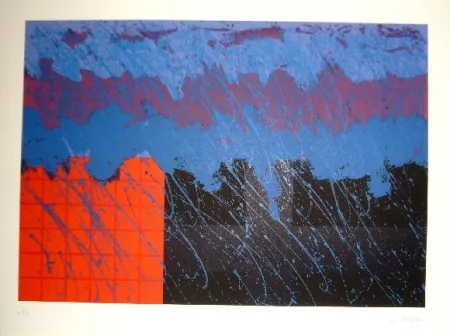 石版画 Lopez Osornio - La otra geometria 2