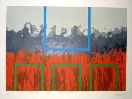 石版画 Lopez Osornio - La otra geometria 4