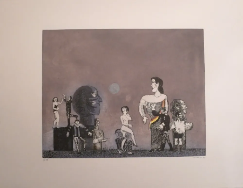 版画 Lorenzo - La Generala