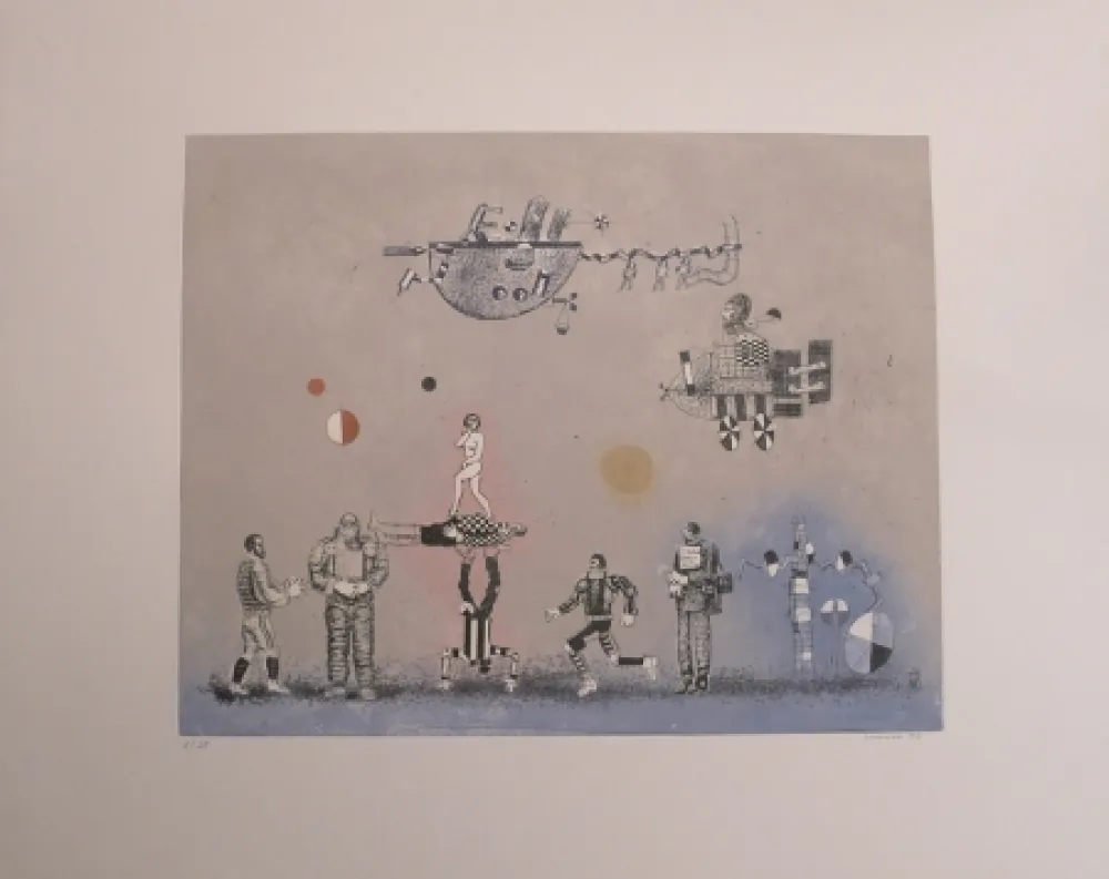 版画 Lorenzo - S.T