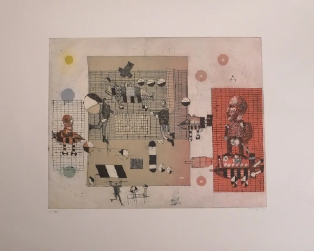 版画 Lorenzo - S.T