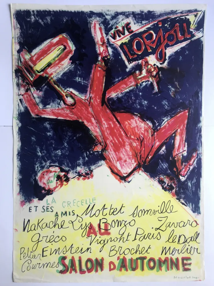 海报 Lorjou - Vive Lorjou / Salon d'automne