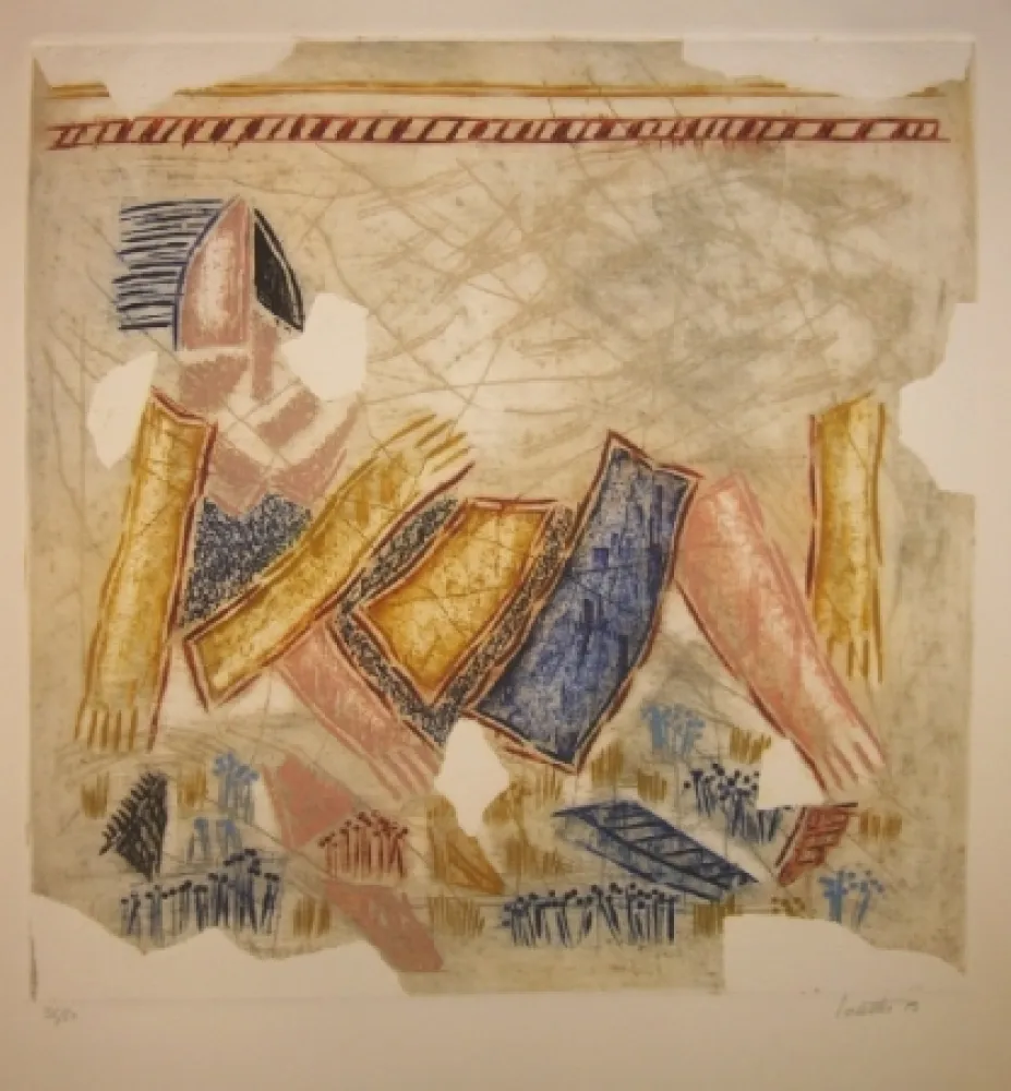 金刚砂版画 Louttre - Muse latine 