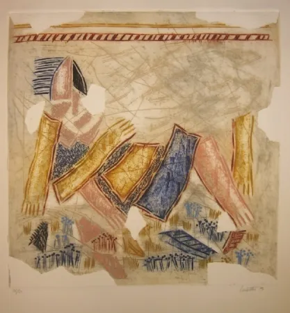 金刚砂版画 Louttre - Muse latine 