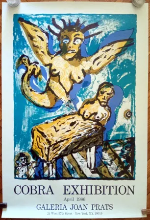 海报 Lucebert - COBRA EXHIBITION 