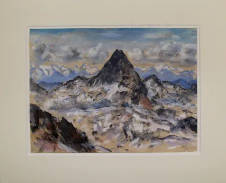 无技术 Ludwig - Gebirgspanorama