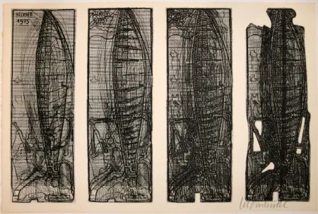 蚀刻版画 Luginbühl - Nike II