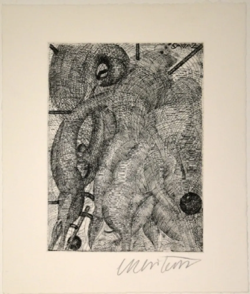 蚀刻版画 Luginbühl - Savaz