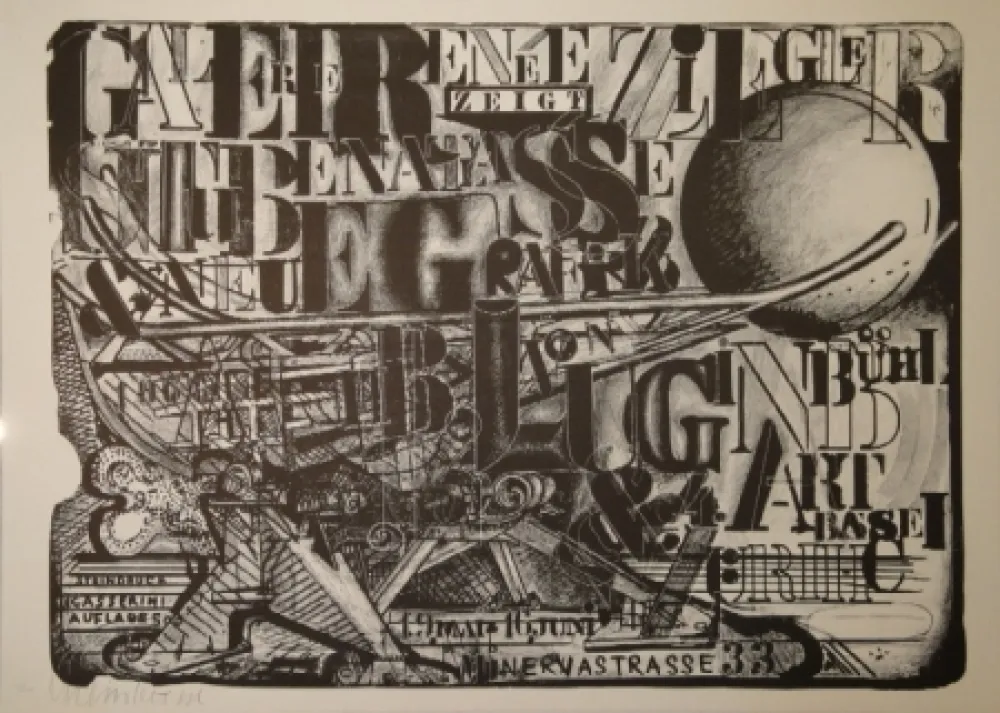 石版画 Luginbühl - Stubenatlasse