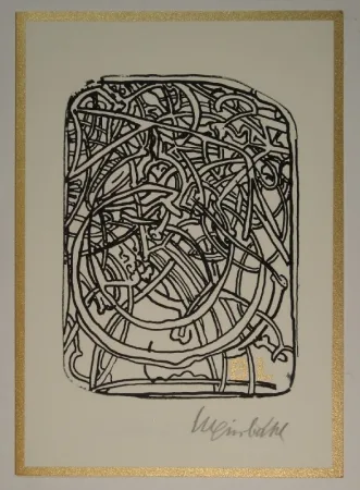 石版画 Luginbühl - Untitled