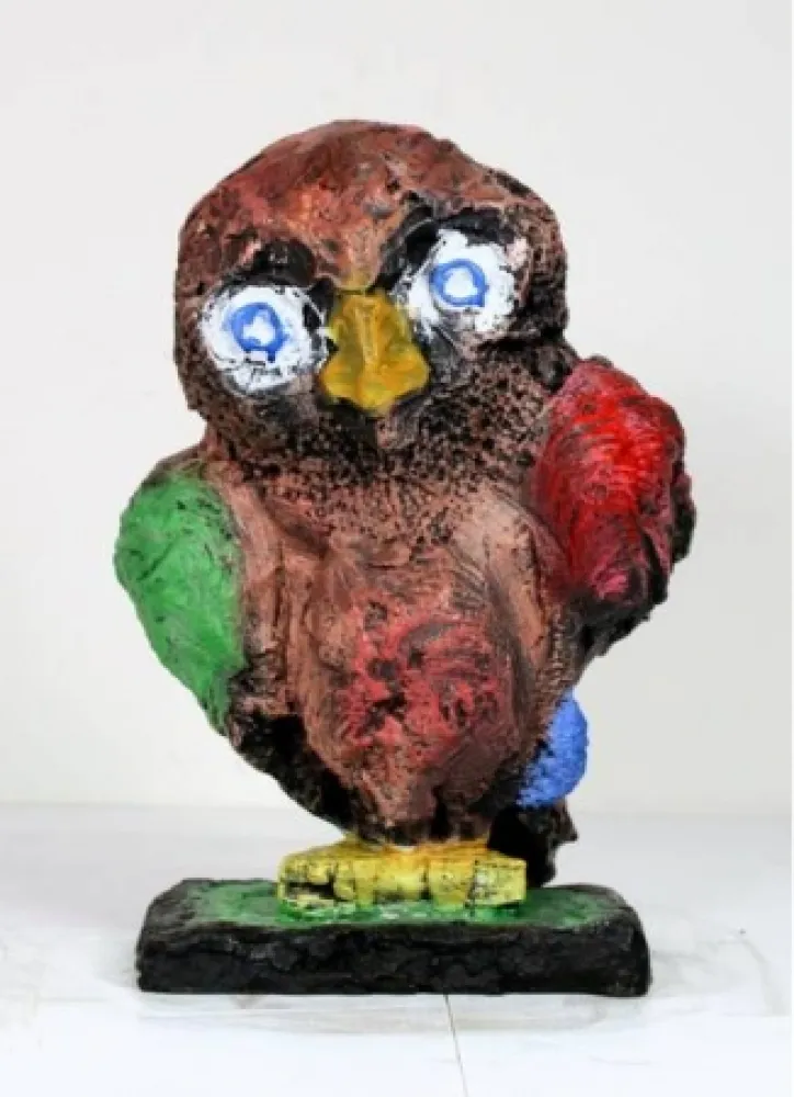 无技术 Lüpertz - Eule der Athene