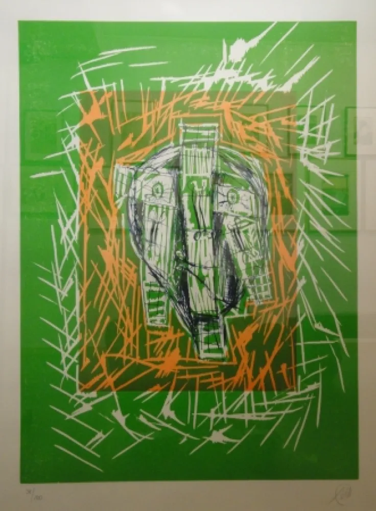 木刻 Lüpertz - Parsifal