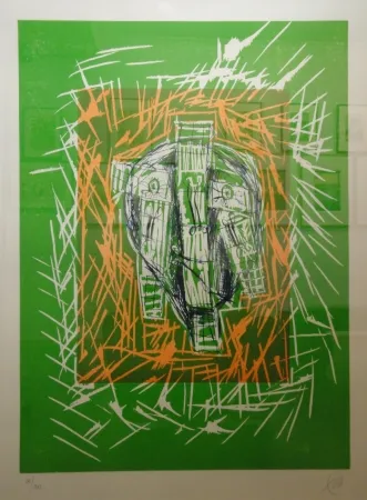 木刻 Lüpertz - Parsifal