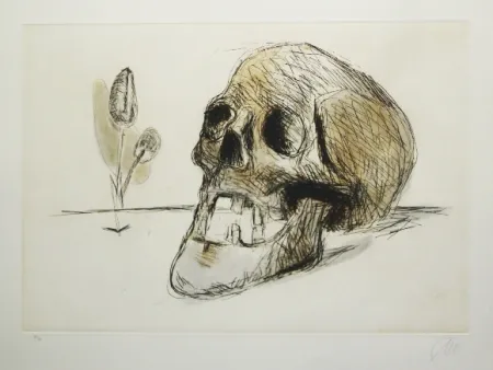 版画 Lüpertz - Vanitas 6