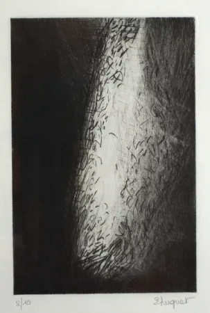 干刻版画 Luquet - Faille